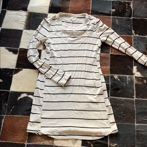 LOU & GREY long sleeved striped dress